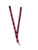 Picture of Barbie Lanyard dark pink barbie Lanyard Barbie NEW with unicorn design