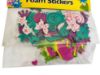 Picture of great expressions girls foam stickers princess unicorn stickers crown butterfly