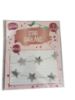 Picture of Silver star garland silver star bunting 3 metres Metallic silver stars NEW