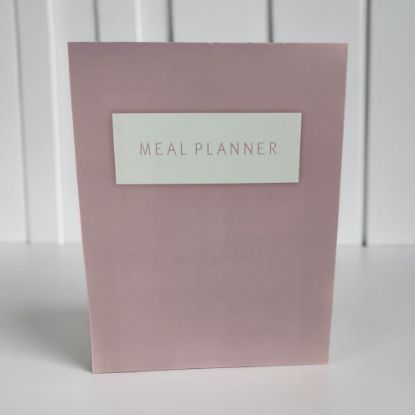 Picture of Meal Planner Book NEW 18 x 24 cm Notebook tear off sheets magnetic