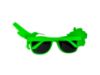 Picture of Tropical Hawaiian Sunglasses Pink Yellow Green New Fancy dress sunglasses