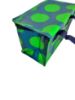 Picture of Insulated lunch bag Spotlight green on blue green spots