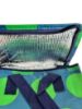 Picture of Insulated lunch bag Spotlight green on blue green spots