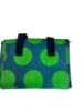 Picture of Insulated lunch bag Spotlight green on blue green spots