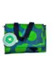 Picture of Insulated lunch bag Spotlight green on blue green spots