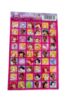 Picture of 54 x Disney Princesses stickers – Mini Square Stickers NEW disney princess stickers