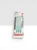 Picture of 3 x Zebra Z-Grip Easy writing smooth ink pens blue spotty design