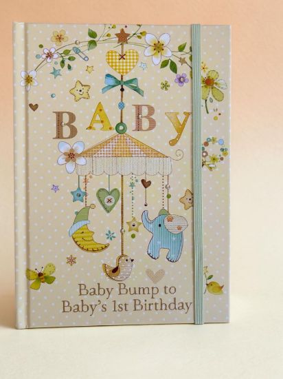 Picture of Baby Book baby record book bump to 1st birthday New