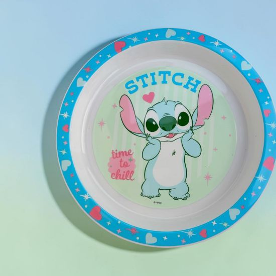 Picture of Disney Lilo & Stitch Time To Chill Dinner Plate NEW Disney Stitch PLate