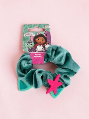 Picture of gabbys dollhouse scrunchie NEW with felt star charm New