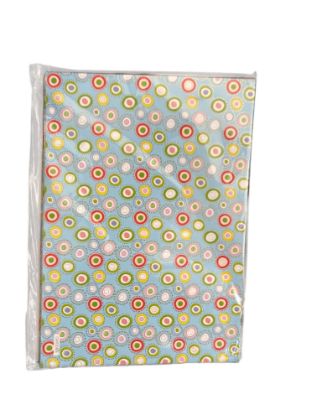 Picture of 10 sheets foiled gift wrap luxury GW008 geometric designs