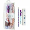 Picture of Disney Frozen Pencil Case Set With Ruler Pen Pencil With Eraser Topper gift