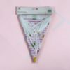 Picture of summer tropical fruit bunting pink and white stripy bunting 20 flags