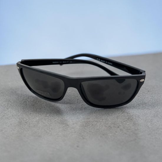 Picture of Louis Armand Stylish Sunglasses New Black square retro 80s Ladies sunglasses
