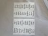 Picture of 44 x storage labels vinyl stickers tea, coffee etcherbs single letter decals vinyl labels 44 x storage