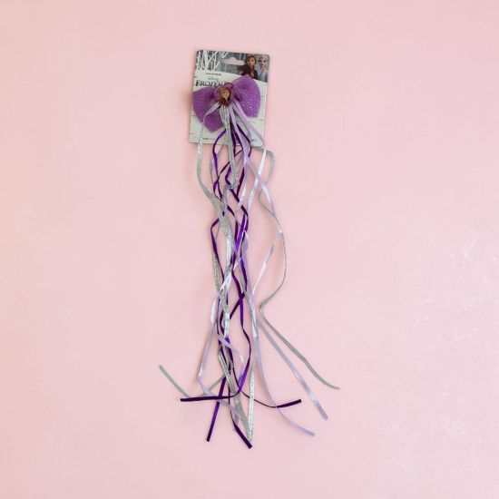 Picture of purple disney frozen anna Hair Tassel Frozen Hair clip and tassel NEW