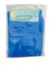 Picture of blue ground sheet 2 x 1 metres with 6 eyelets