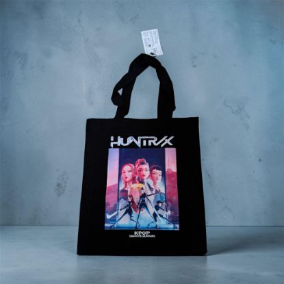 Picture of Officially Licensed K-Pop Demon Hunters Tote Bag | Huntrix Merch & Kpop Gift