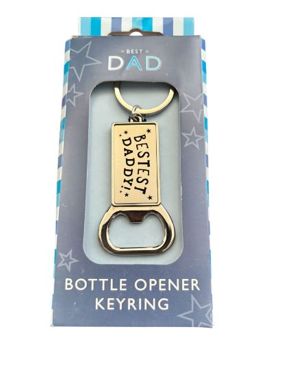 Picture of Bestest Daddy  keyring fathers day gift