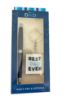 Picture of Fathers Day Gift blue Pen & Metal Keyring Gift Set  Best Dad Ever