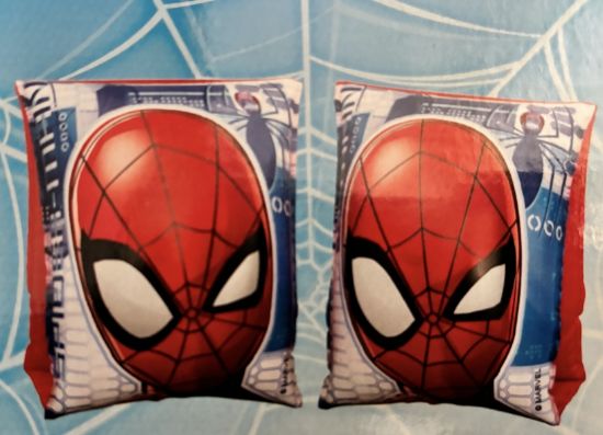 Picture of red Spiderman Swimming Armbands   Age 3 to 6
