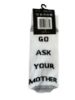Picture of Fathers Day Gift Mens Socksthis guy is the best dad / go ask your mother  NEW UK 7-11 put your feet up dad