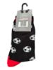 Picture of Fathers day SOCKS UK 7-11 Black Red fathers day gift do not disturb watching Football