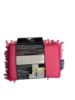Picture of pink Minky Dusting Doodle Cleaning Mitten