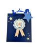 Picture of Happy Fathers Day Gift Bag Medium 21cm x 6cm Dad Design