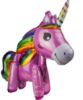 Picture of 3D unicorn Foil Balloon 57 x 53 cm approx New