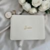 Picture of Bride Cosmetic Bag in white  Gift for Bride Wedding New