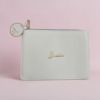 Picture of Bride Cosmetic Bag in white  Gift for Bride Wedding New