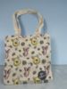 Picture of disney winnie the pooh and piglet canvas bag with daisies