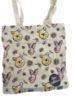 Picture of disney winnie the pooh and piglet canvas bag with daisies