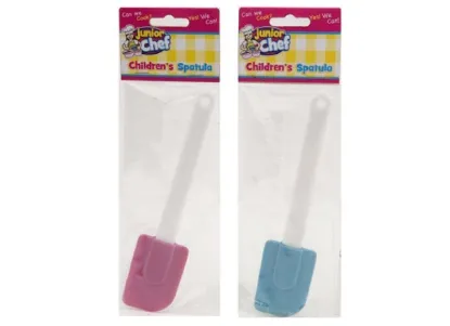 Picture of junior chef spatula Child SPATULA SILICONE Pink / Blue Choose NEW