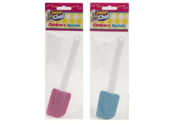 Picture of junior chef spatula Child SPATULA SILICONE Pink / Blue Choose NEW