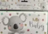 Picture of New Baby Money Wallet Greetings Card cute koala design Hello Baby with envelope