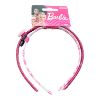 Picture of 2 x barbie headbands barbie alice bands white pink with charm NEw