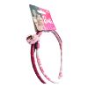 Picture of 2 x barbie headbands barbie alice bands white pink with charm NEw