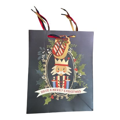 Picture of The Nutcracker Christmas Gift Bag NEW Christmas Nutcracker Gift Bag MEDIUM