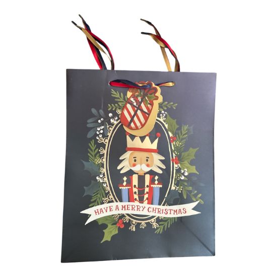Picture of The Nutcracker Christmas Gift Bag NEW Christmas Nutcracker Gift Bag MEDIUM