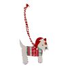 Picture of Dog Wooden tree Decoration Christmas Tree Scottie dog Christmas tree bauble NEW