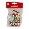 Picture of 20 x Christmas Toad Stools embellishments fairy garden toadstools