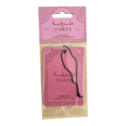 Picture of Tarfa Rose Oud Dubai Fragrance 2d Car Air Freshener Hanging Card