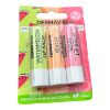 Picture of 3 x  Derma V10 Lip Balm Watermelon plus Peach plus Berry
