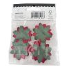 Picture of 4 x mini poinsettia flower embellishments