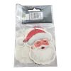 Picture of 4 x santa Face CHRISTMAS Gift tags with Red Twine NEW