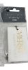 Picture of 8 x merry christmas white gift tags white with gold lettering