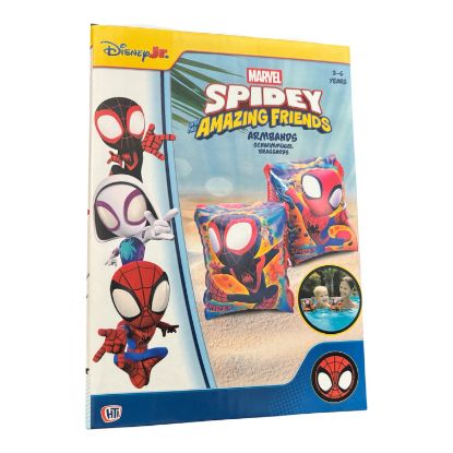 Picture of red Spiderman Swimming Armbands   Age 3 to 6  spidey arm bands