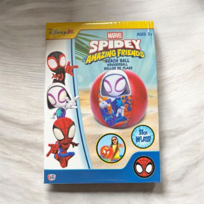 Picture of spiderman Beach Ball Swimming Pool Toy  33 cm spidey and friends beach ball